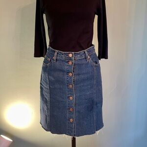 Gap Denim mini skirt size 27 XS